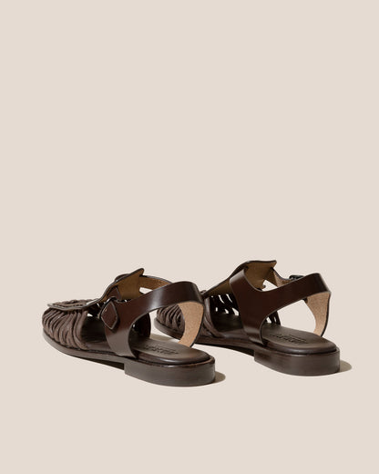 ALARO - Square-Toe T-bar Sandal | Hereu online