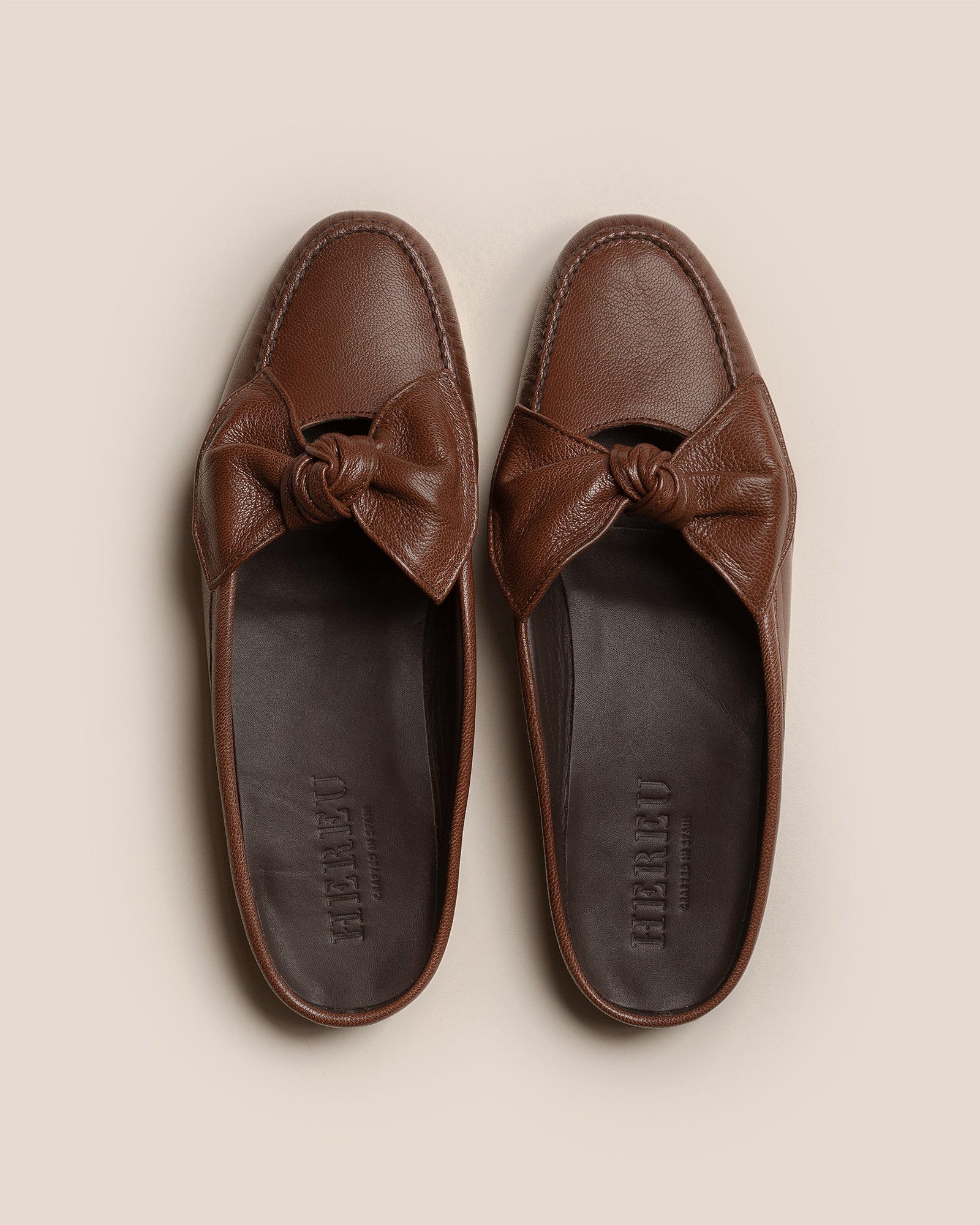 CORBATI MULE - Bow-Detail Slip-On Mule | Hereu outlet