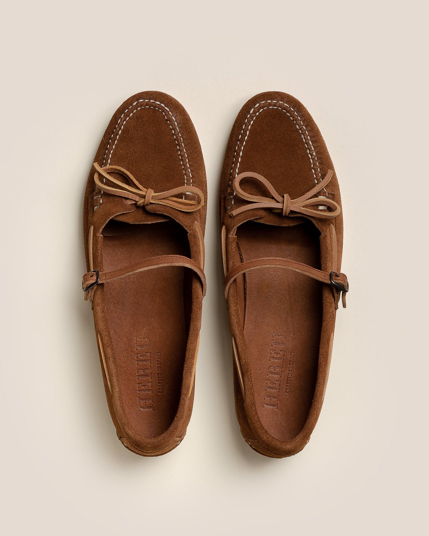 LOREA SUEDE - Mary Jane Loafer | Hereu online