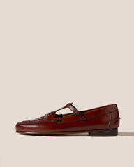 MAQUEDA - Interwoven T-Bar Loafer | Hereu for sale