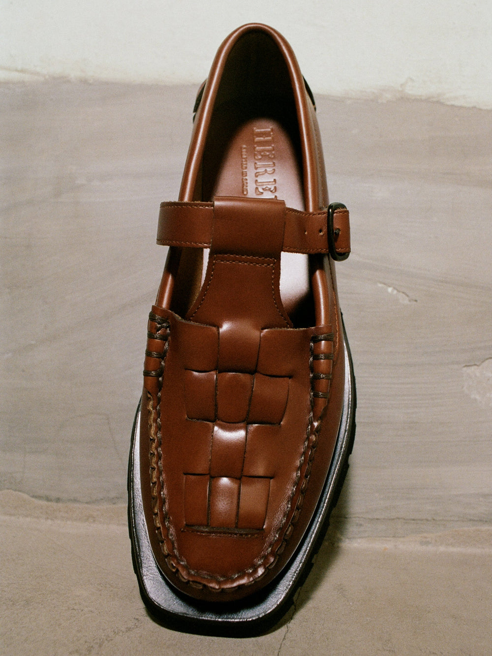 SOLLER SPORT - Tread Sole T-Bar Loafer | Hereu US