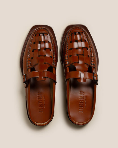 BONELL - Woven T-bar Mule Loafer | Hereu near me