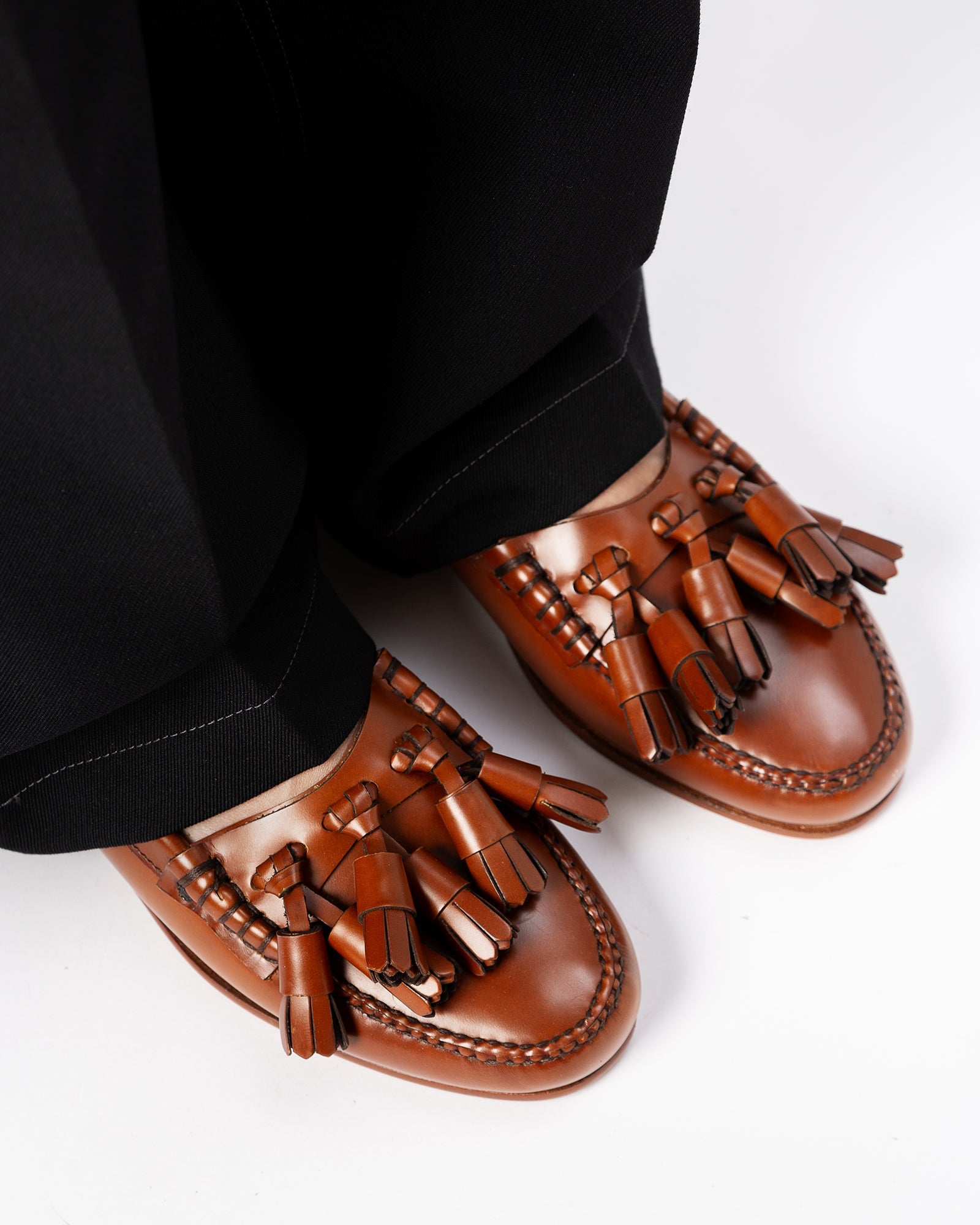 BORLADA - Tasselled Mule Loafer | Hereu on sale