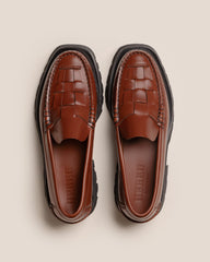 NOMBELA SPORT - Tread Sole Interwoven Detail Slip-On Loafer | Hereu discount