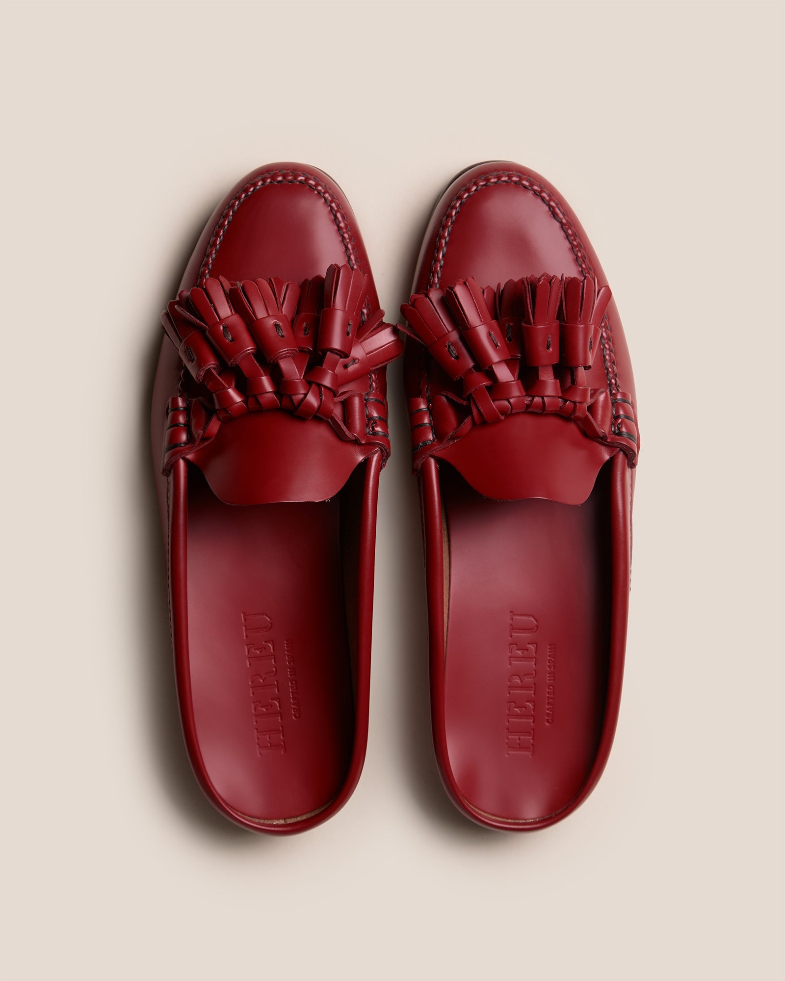 BORLADA - Tasselled Mule Loafer | Hereu online