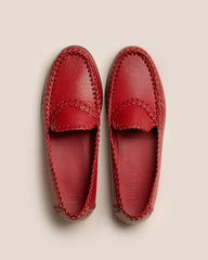 SASTRE SUPPLE SHINY - Braided Seam Slip-On Loafer | Hereu US