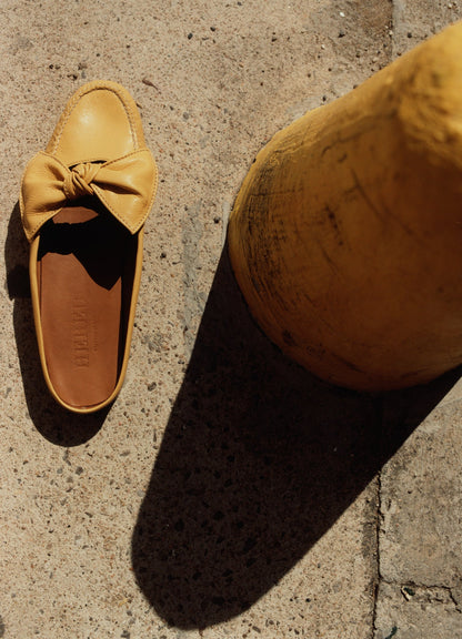 CORBATI MULE - Bow-Detail Slip-On Mule | Hereu outlet