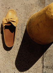 CORBATI MULE - Bow-Detail Slip-On Mule | Hereu outlet