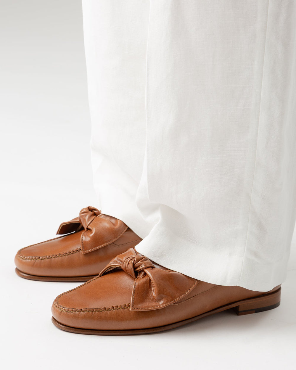 CORBATI - Bow-Detail Slip-On Loafer | Hereu sale