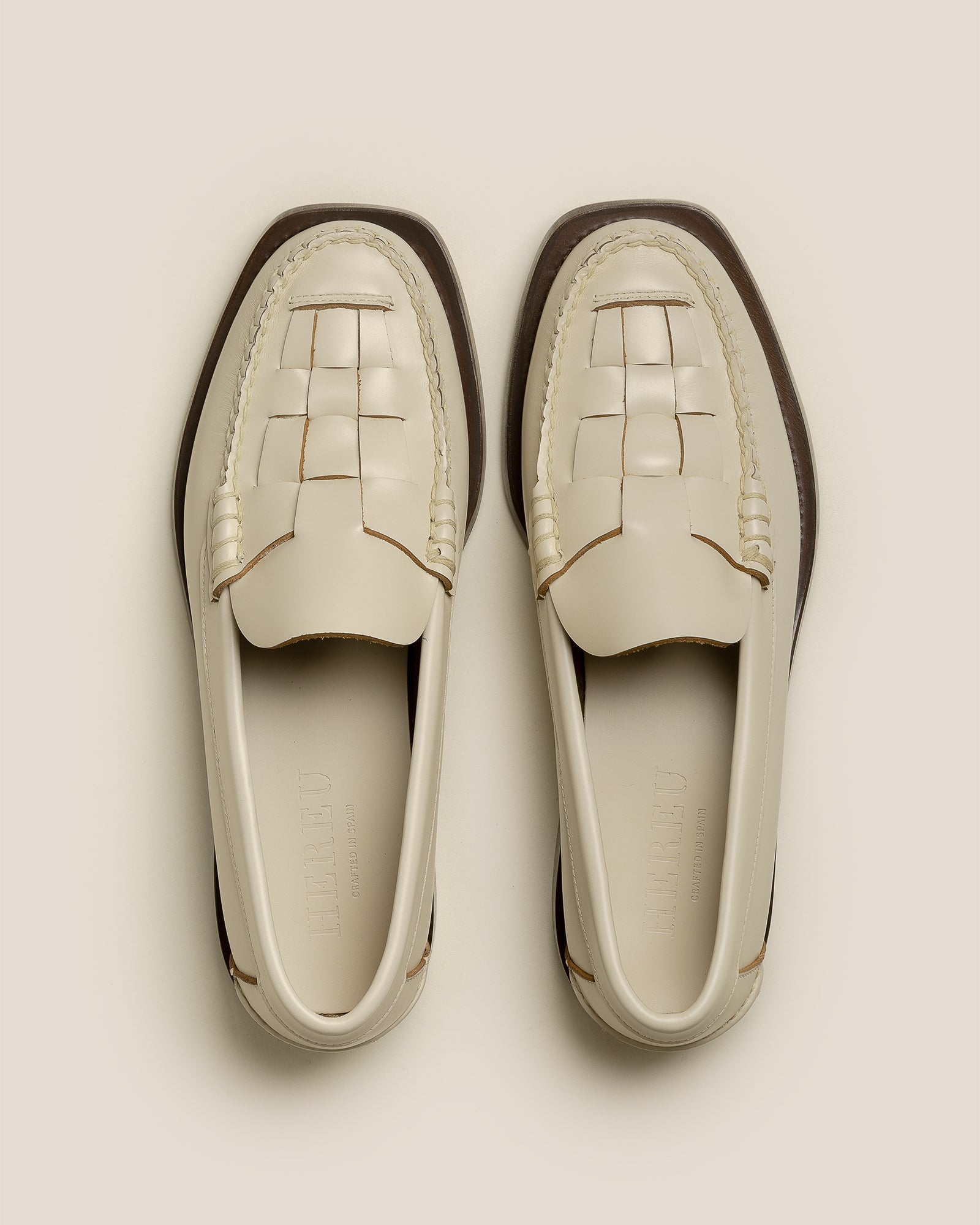 NOMBELA - Interwoven Detail Slip-On Loafer | Hereu outlet