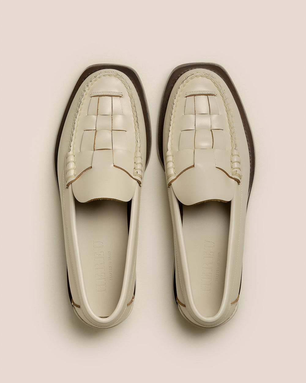 NOMBELA - Interwoven Detail Slip-On Loafer | Hereu outlet