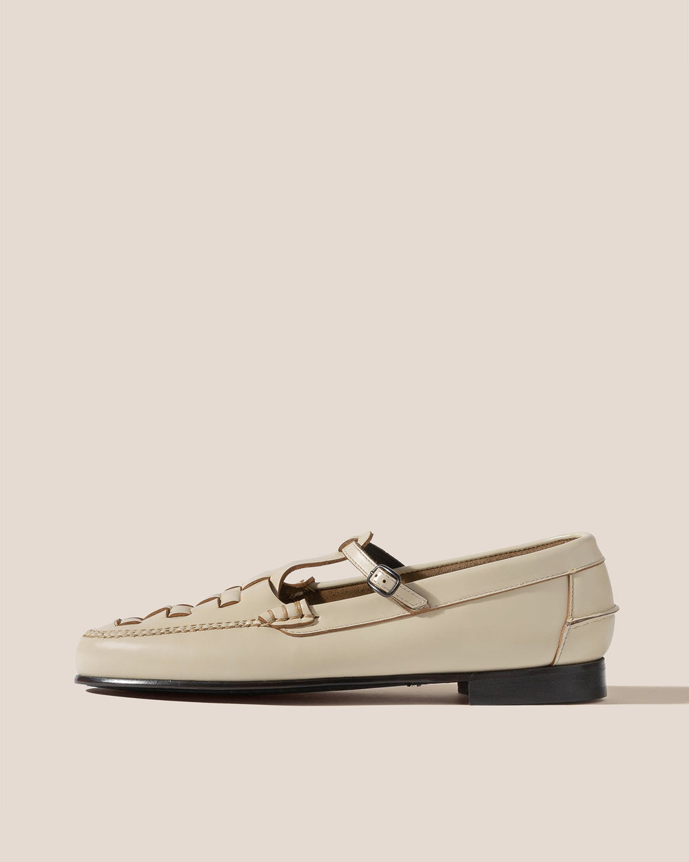 MAQUEDA - Interwoven T-Bar Loafer | Hereu sale