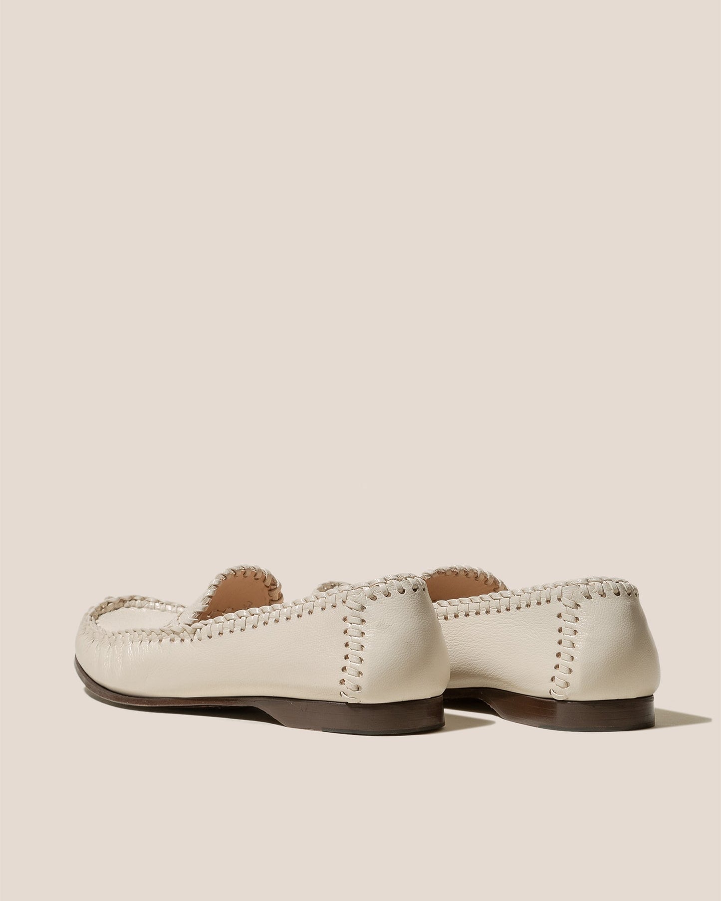 SASTRE SUPPLE SHINY - Braided Seam Slip-On Loafer | Hereu for sale