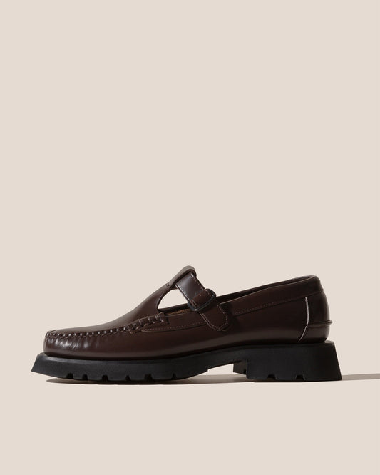 ALBER SPORT - Tread Sole T-Bar Loafer | Hereu near me