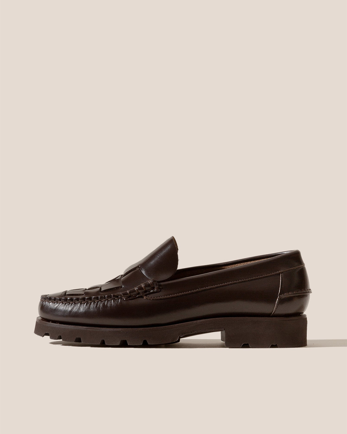 NOMBELA R SPORT - Tread Sole Interwoven Detail Slip-On Loafer | Hereu discount