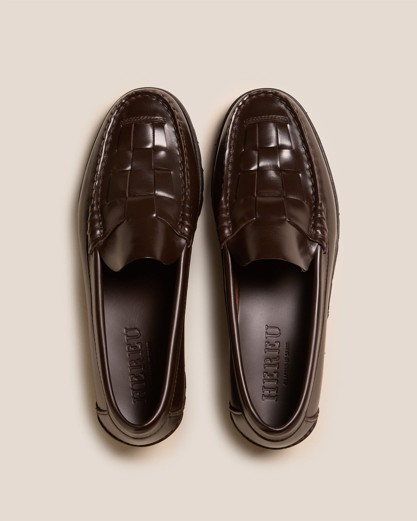 NOMBELA R SPORT - Tread Sole Interwoven Detail Slip-On Loafer | Hereu discount