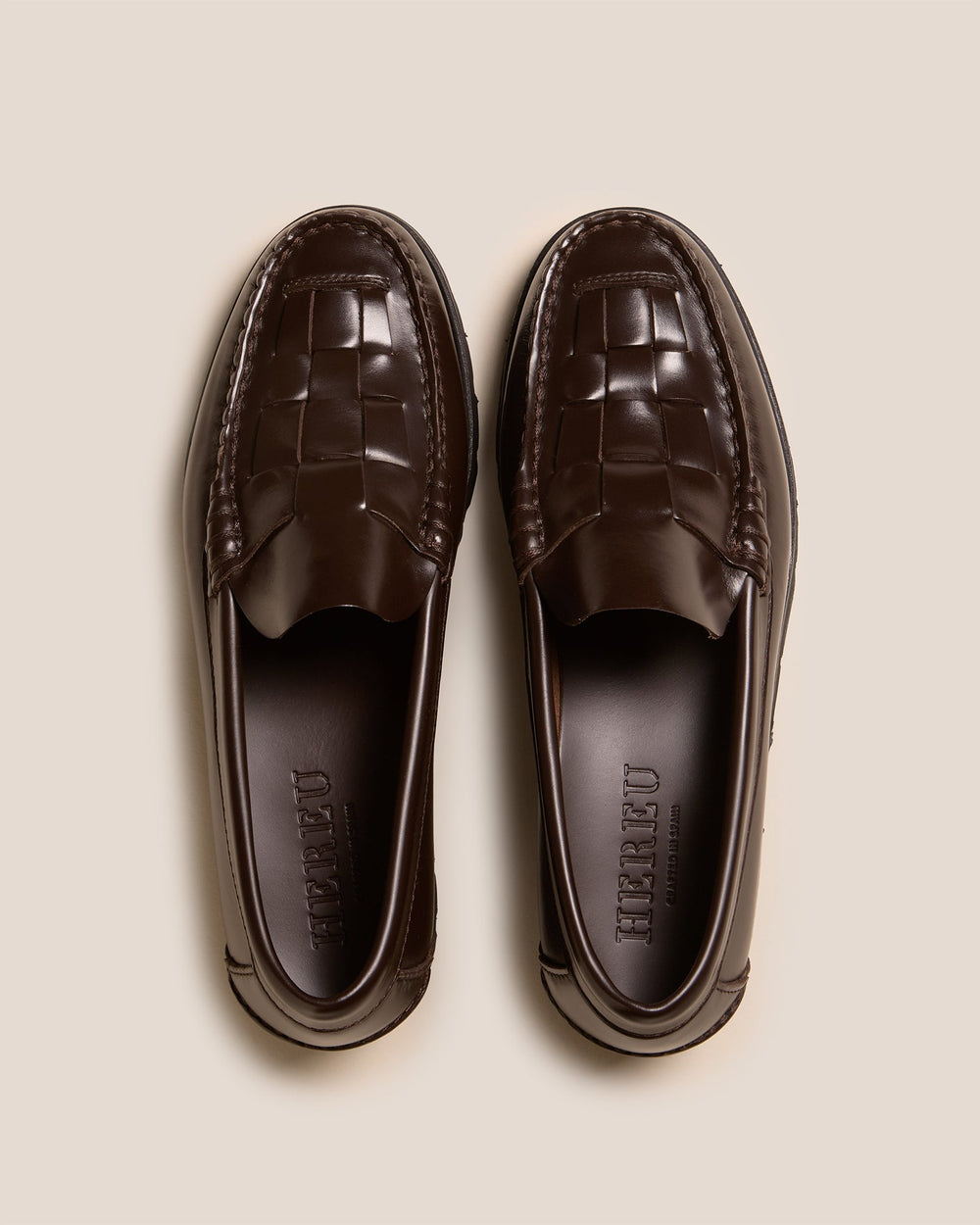 NOMBELA R SPORT - Tread Sole Interwoven Detail Slip-On Loafer | Hereu discount
