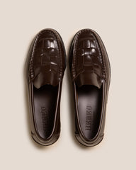 NOMBELA R SPORT - Tread Sole Interwoven Detail Slip-On Loafer | Hereu discount