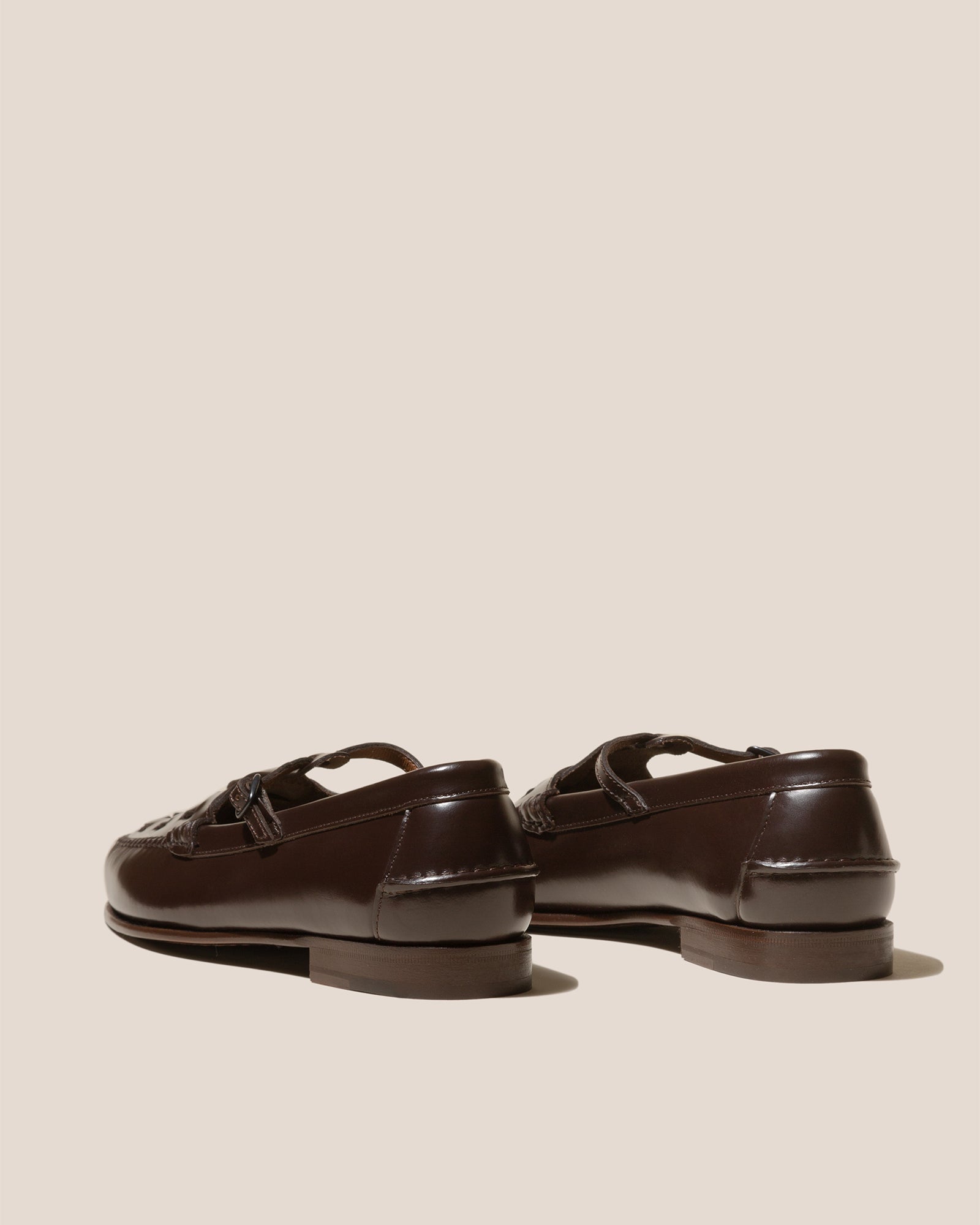 MAQUEDA - Interwoven T-Bar Loafer | Hereu online
