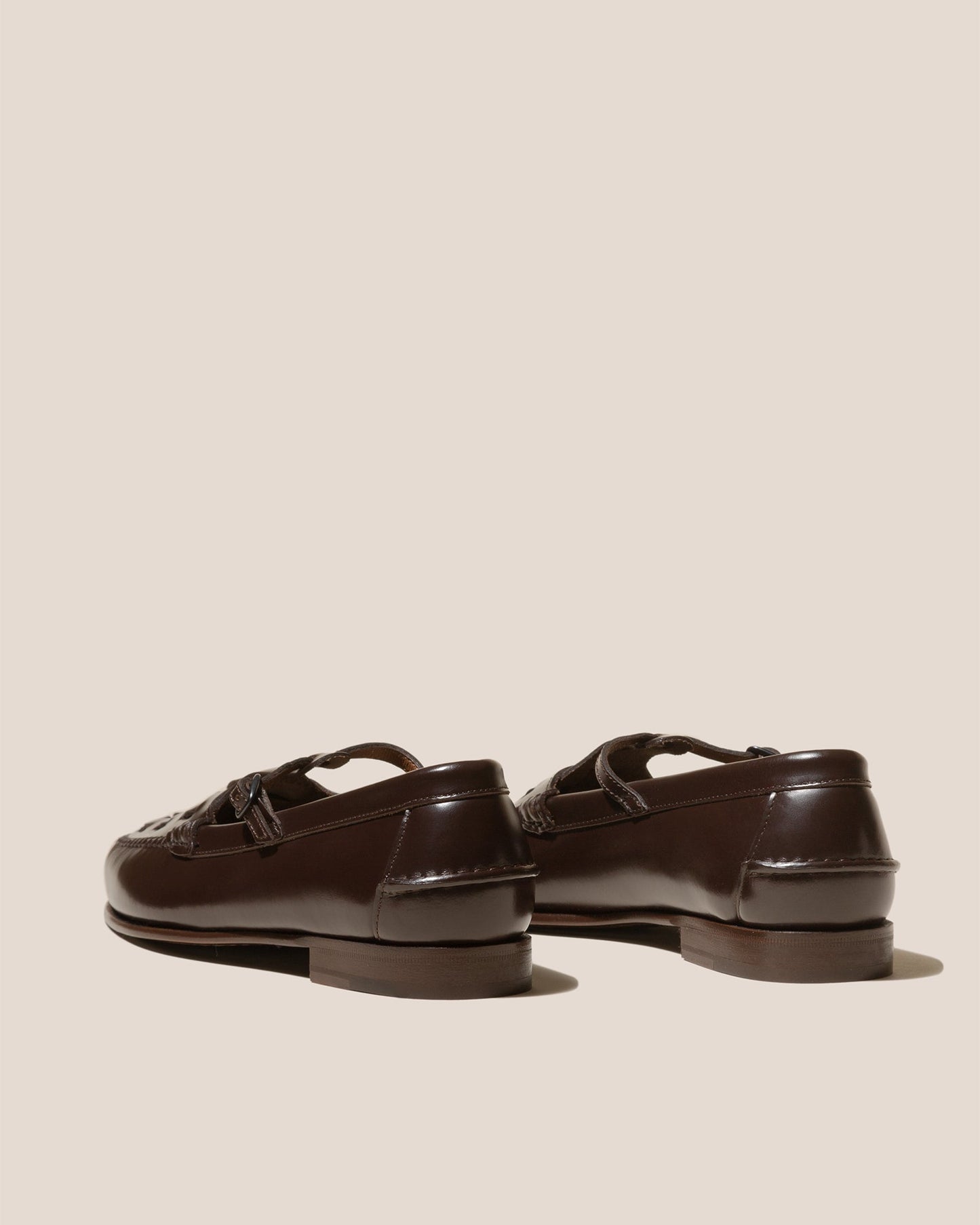 MAQUEDA - Interwoven T-Bar Loafer | Hereu online