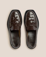 NOMBELA - Interwoven Detail Slip-On Loafer | Hereu US