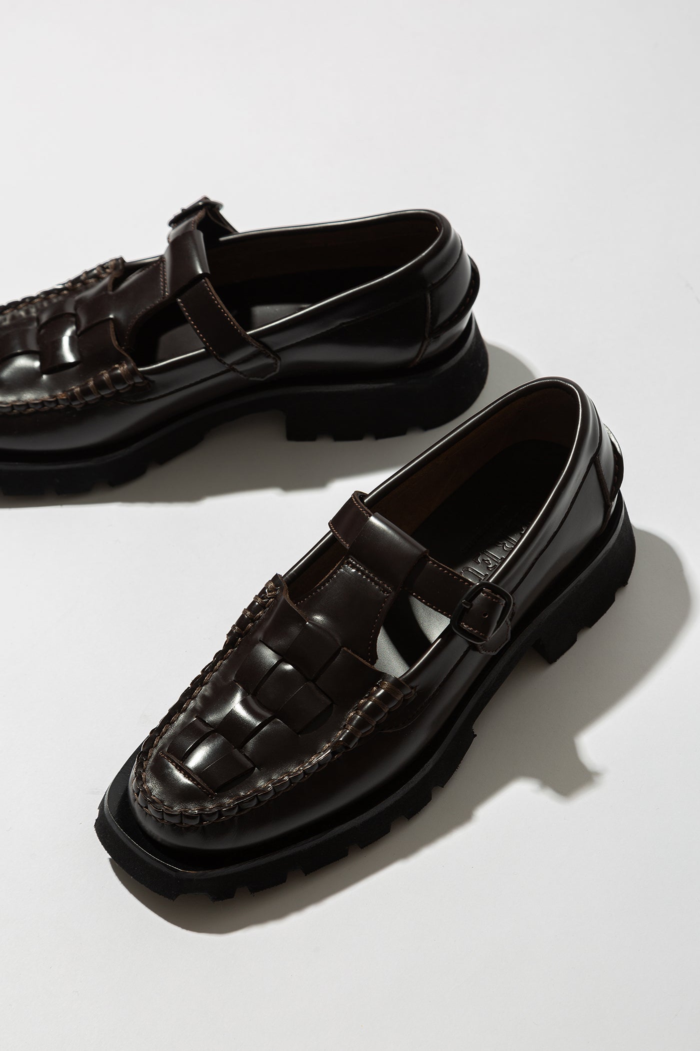 SOLLER SPORT - Tread Sole T-Bar Loafer | Hereu near me