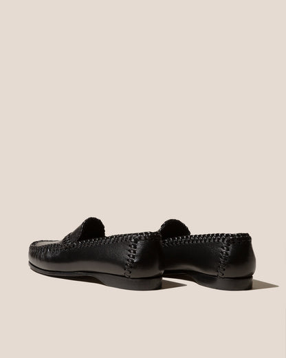SASTRE SUPPLE SHINY - Braided Seam Slip-On Loafer | Hereu for sale
