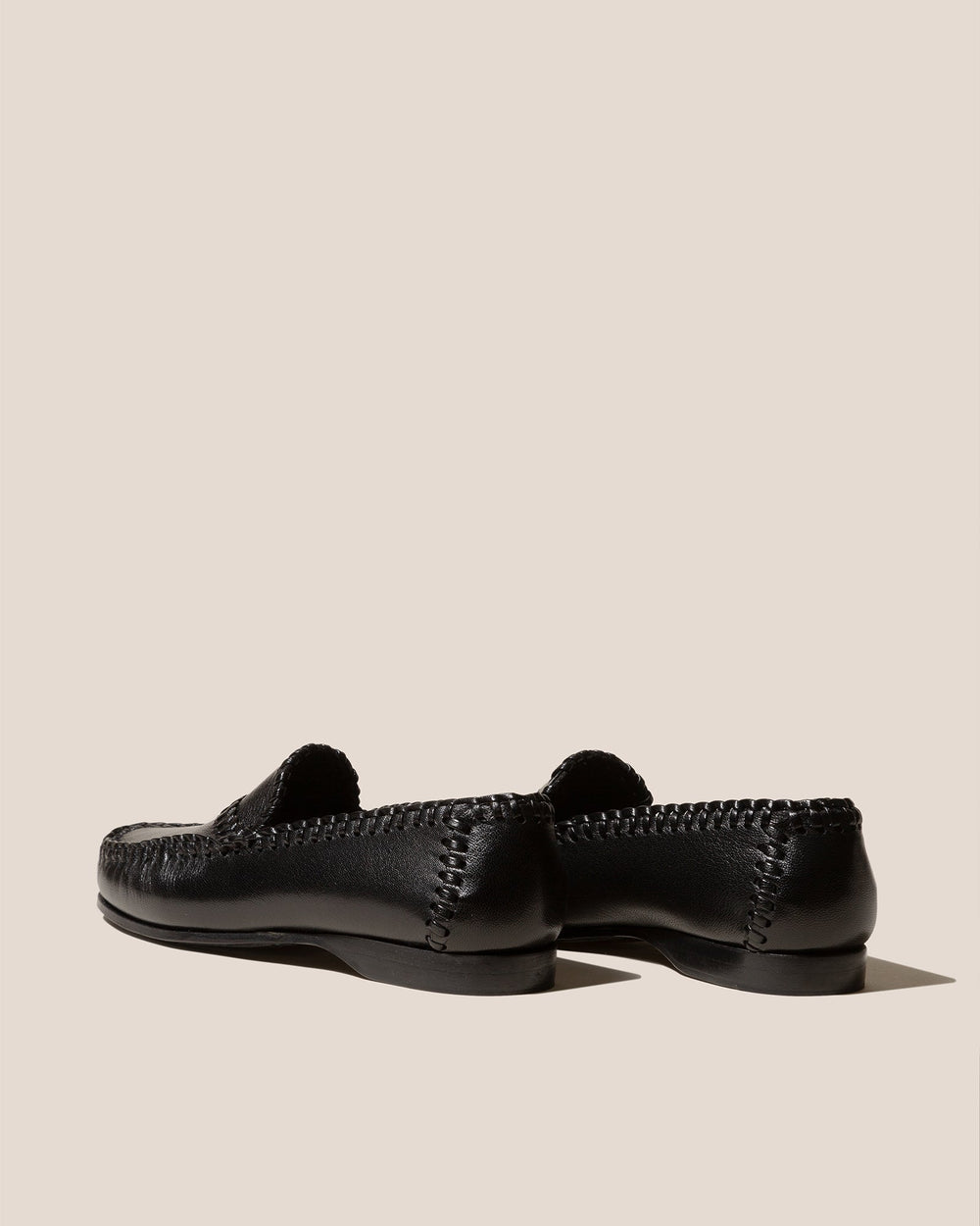 SASTRE SUPPLE SHINY - Braided Seam Slip-On Loafer | Hereu for sale