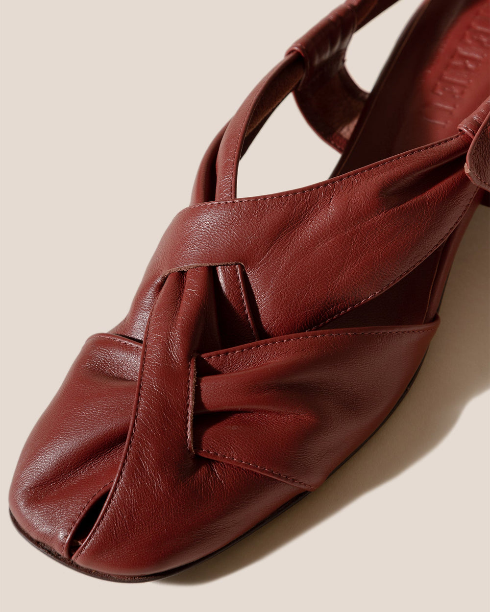 MAIA - Ruched Interlaced Sandal | Hereu outlet