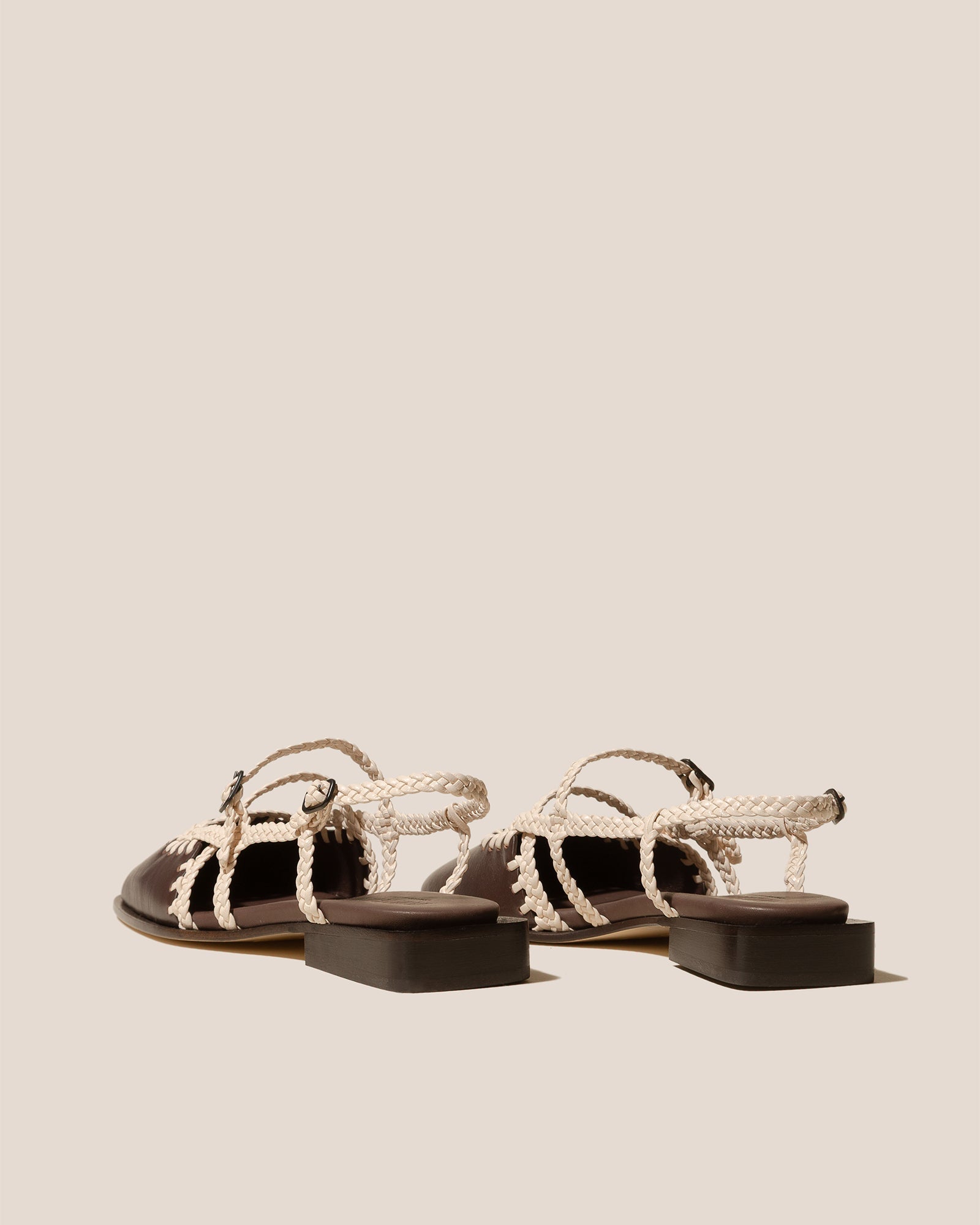 ADRATA - Woven Square-Toe Sandal | Hereu for sale