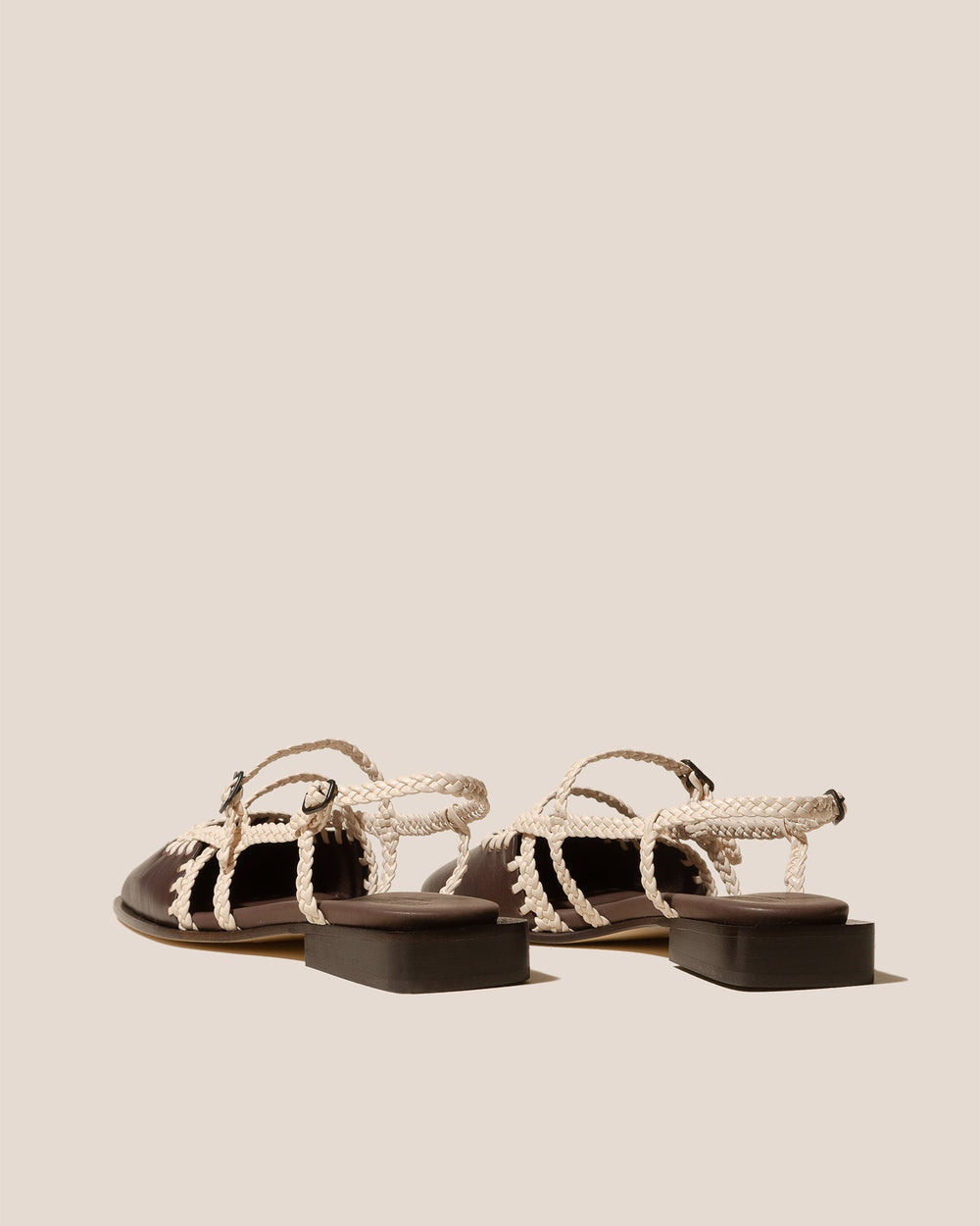 ADRATA - Woven Square-Toe Sandal | Hereu for sale