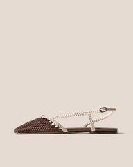 RONDAIA - Woven Asymmetrical Sandal | Hereu on sale