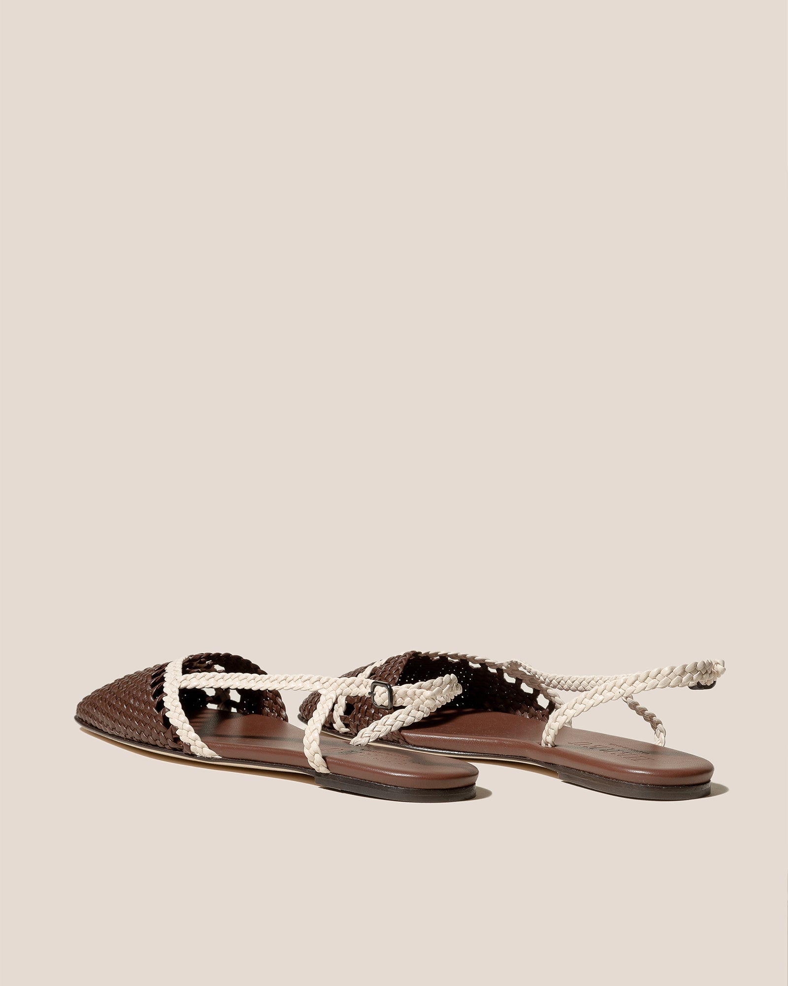RONDAIA - Woven Asymmetrical Sandal | Hereu on sale