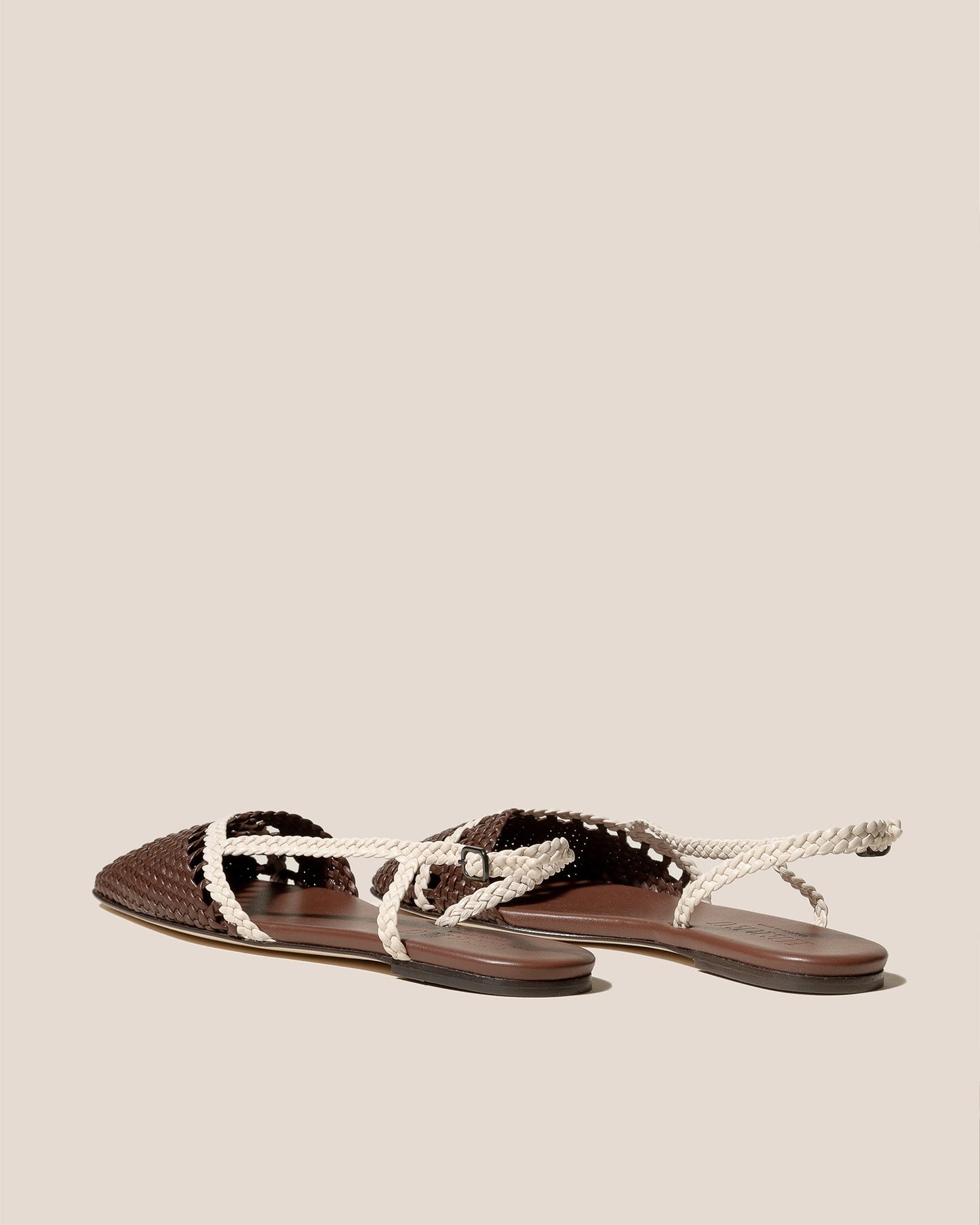 RONDAIA - Woven Asymmetrical Sandal | Hereu on sale