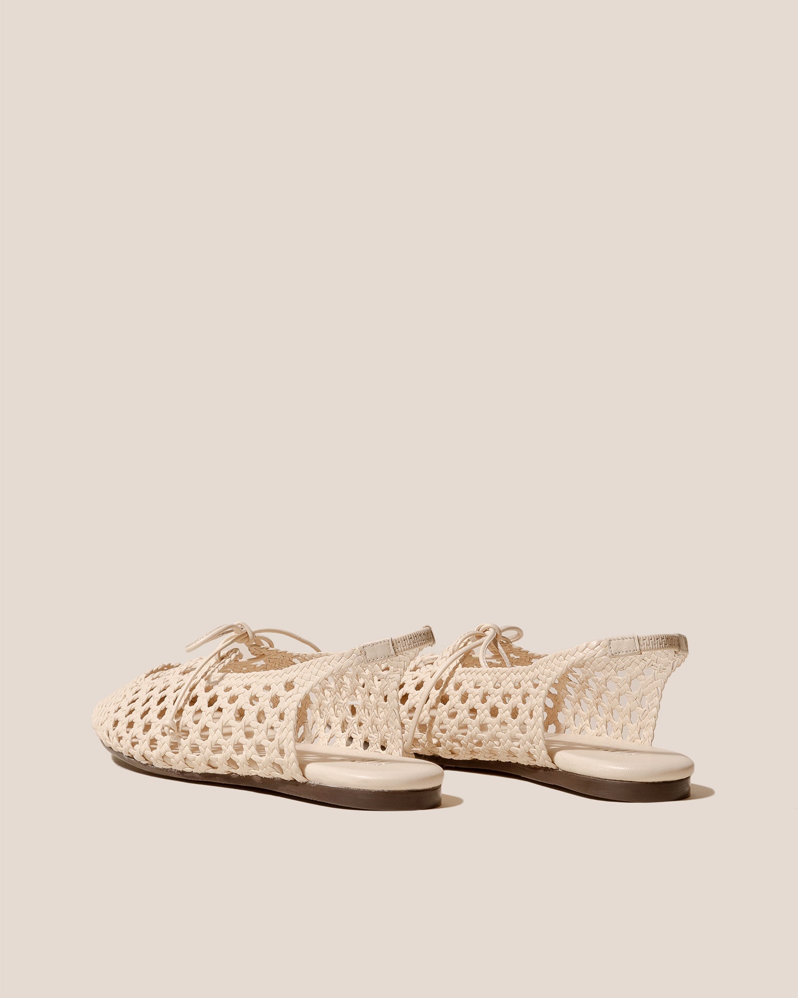 SARDANA - Lace-up Woven Slingback Sandal | Hereu discount