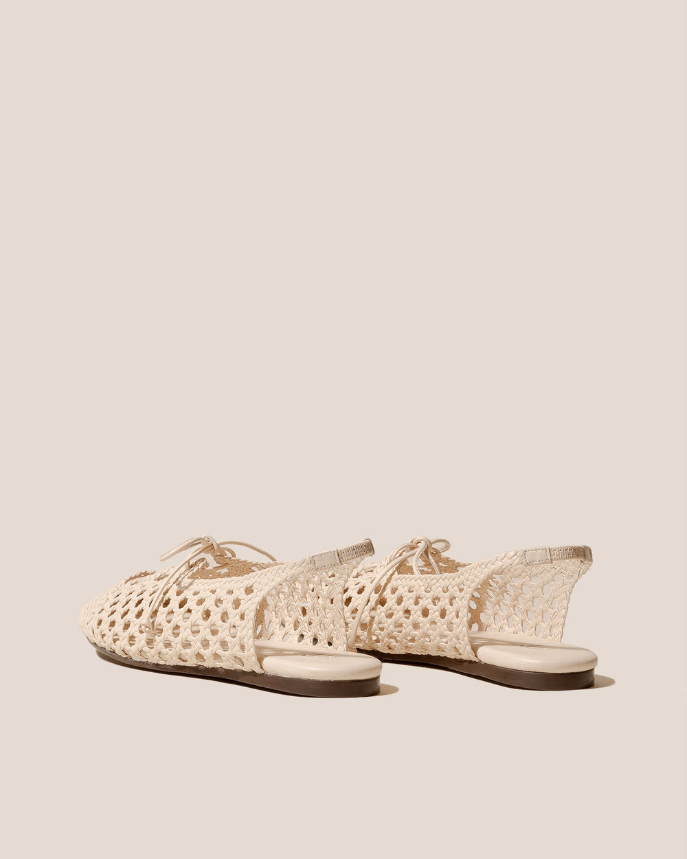SARDANA - Lace-up Woven Slingback Sandal | Hereu discount
