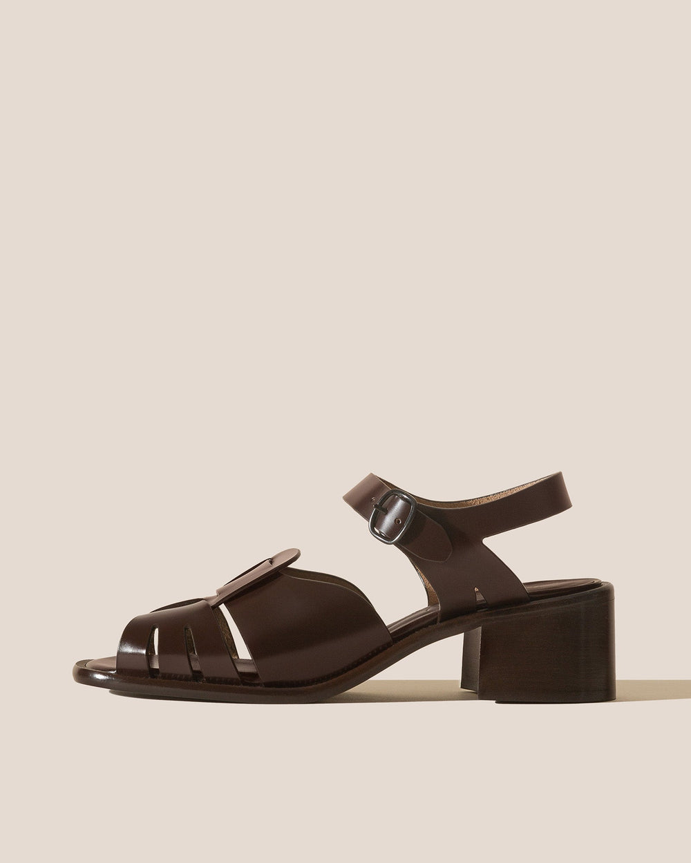 ANCORA SQUARED HEELED - Open-Toe Fisherman Sandal | Hereu near me