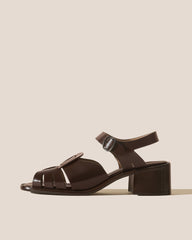 ANCORA SQUARED HEELED - Open-Toe Fisherman Sandal | Hereu near me