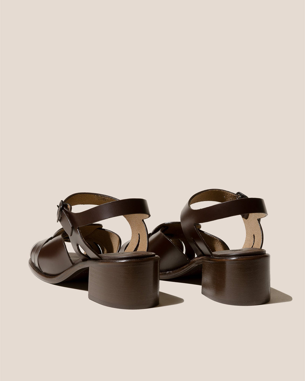 ANCORA SQUARED HEELED - Open-Toe Fisherman Sandal | Hereu near me