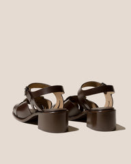 ANCORA SQUARED HEELED - Open-Toe Fisherman Sandal | Hereu near me