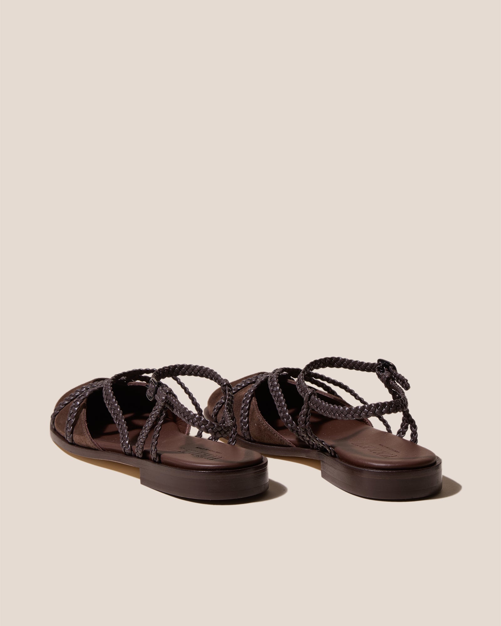 RANYA - Woven Round-Toe Sandal | Hereu outlet