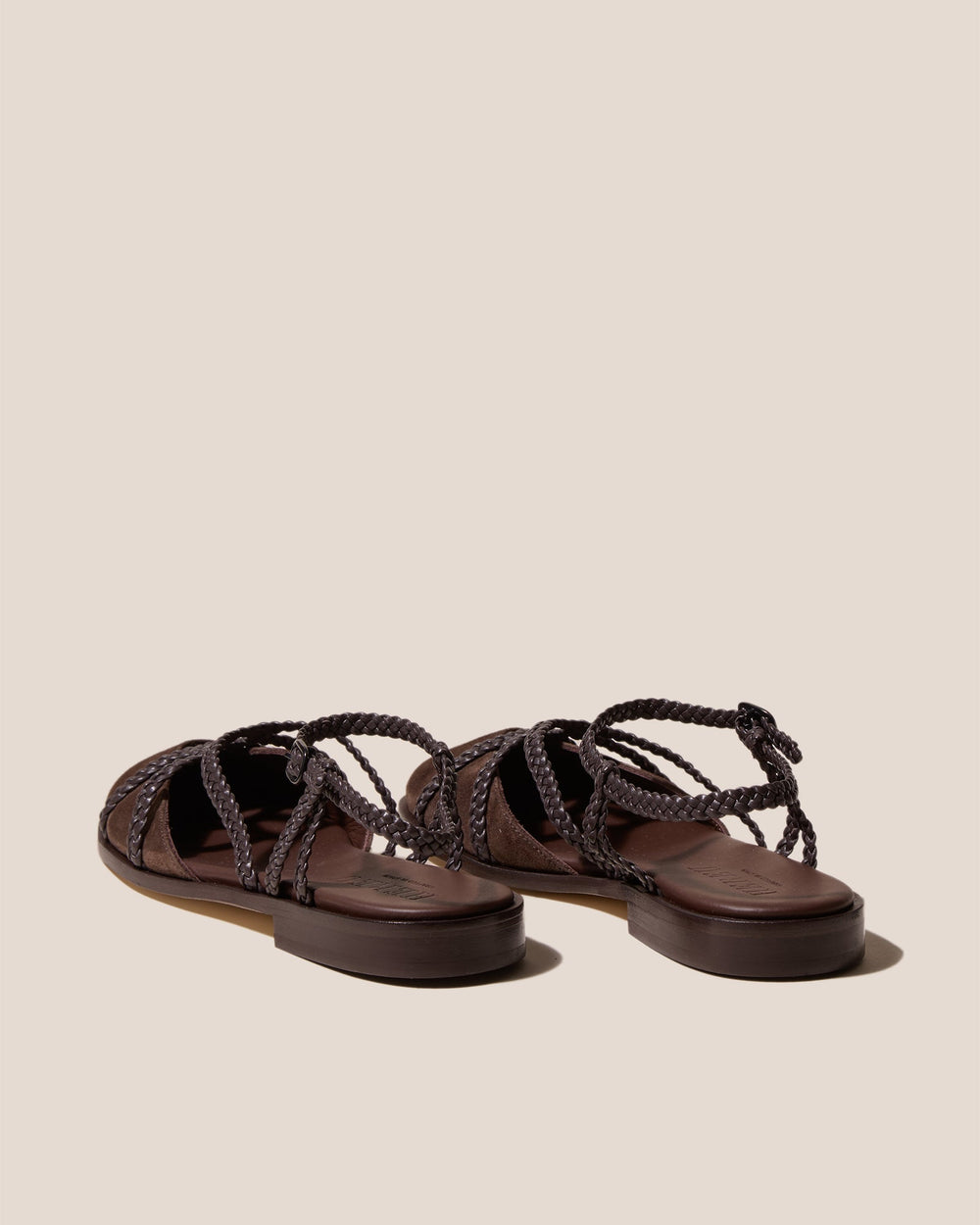 RANYA - Woven Round-Toe Sandal | Hereu outlet