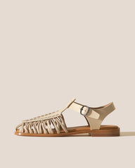 ALARO - Square-Toe T-bar Sandal | Hereu online
