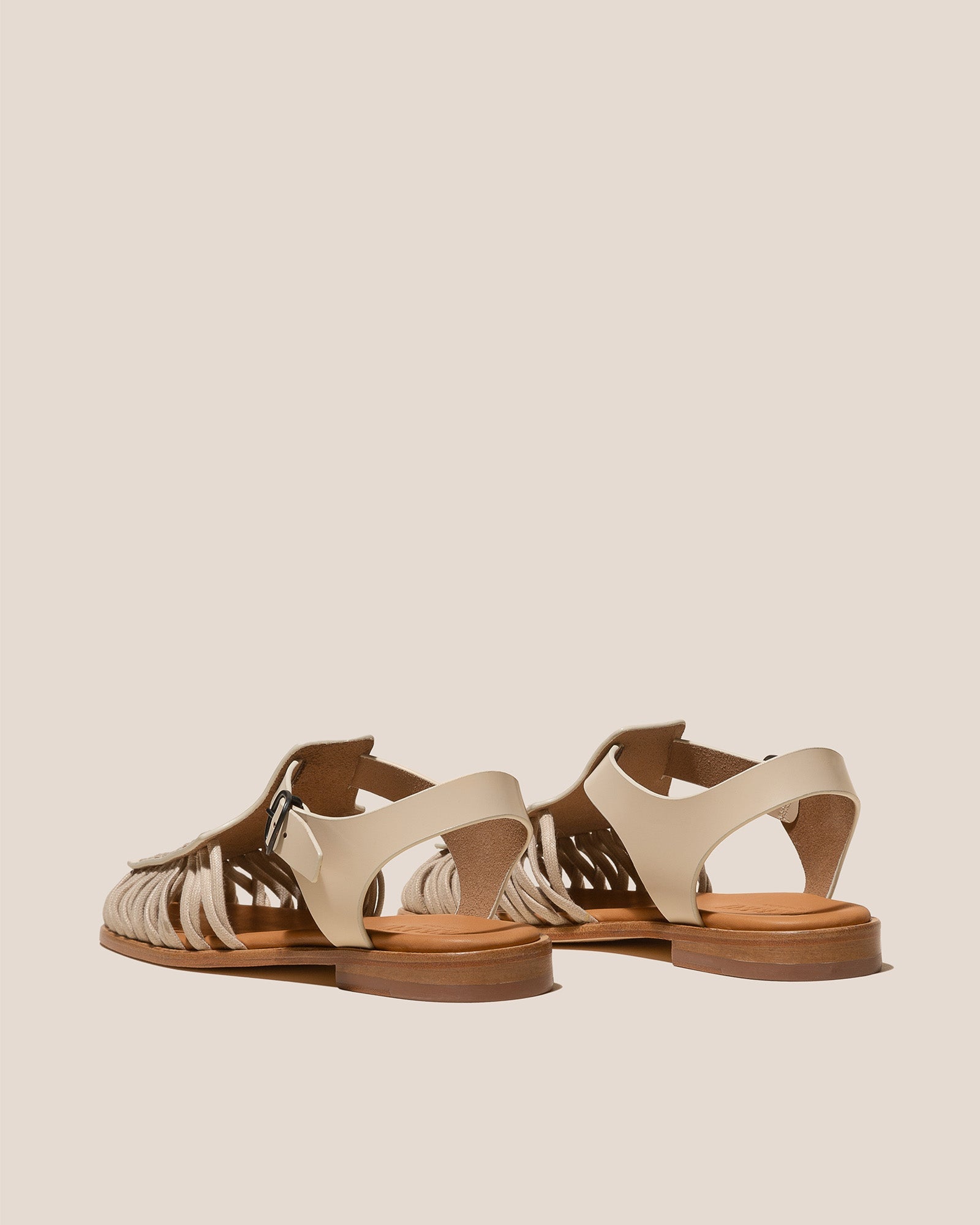ALARO - Square-Toe T-bar Sandal | Hereu online