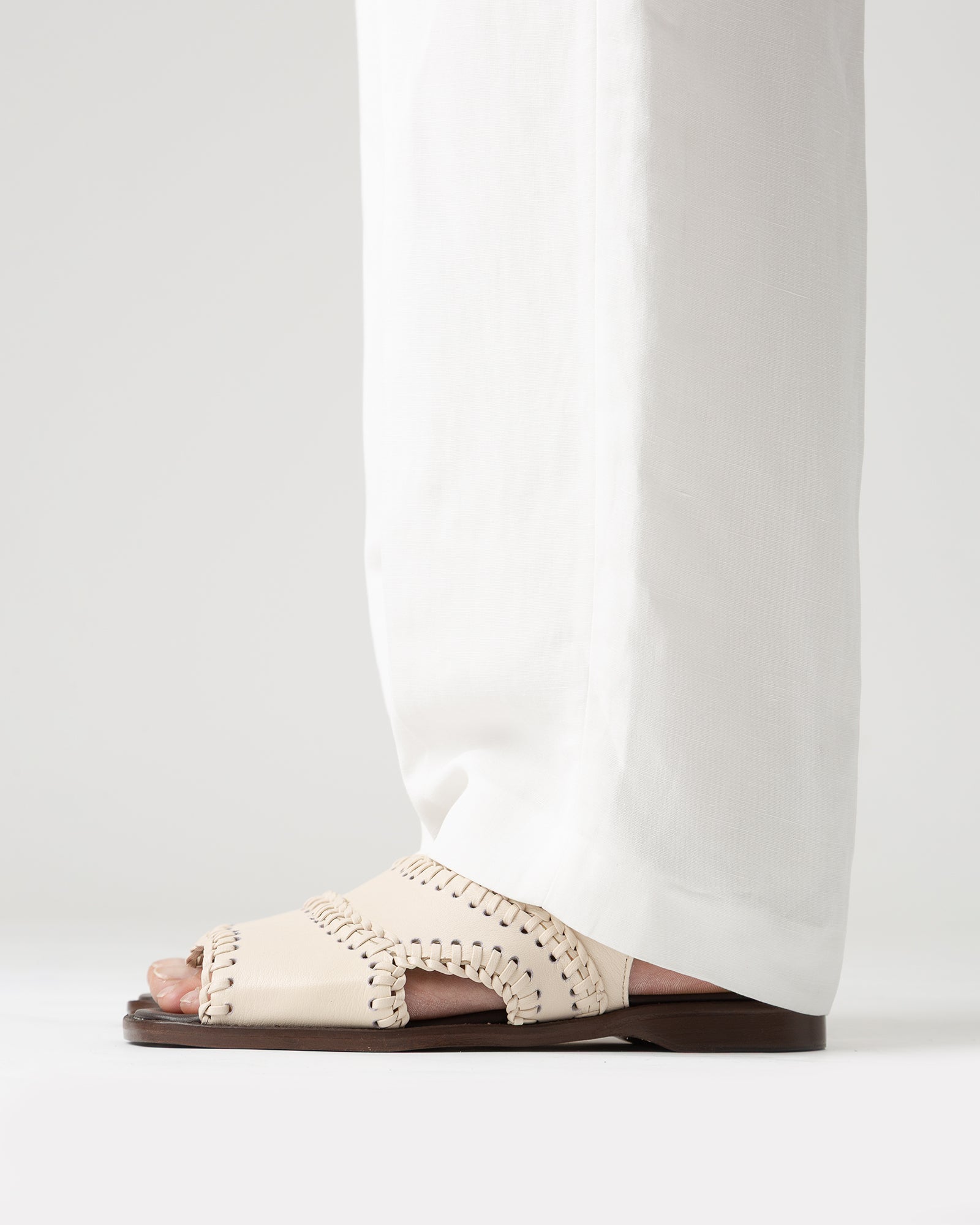 SASTRE SANDAL - Braided Seam Sandal | Hereu US