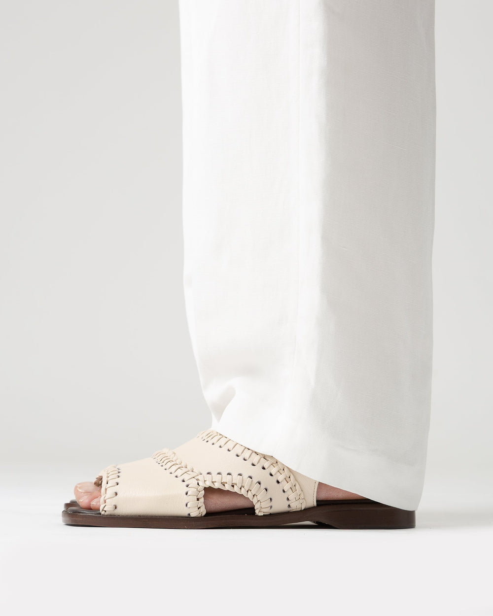SASTRE SANDAL - Braided Seam Sandal | Hereu US