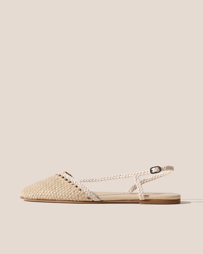 RONDAIA - Woven Asymmetrical Sandal | Hereu near me