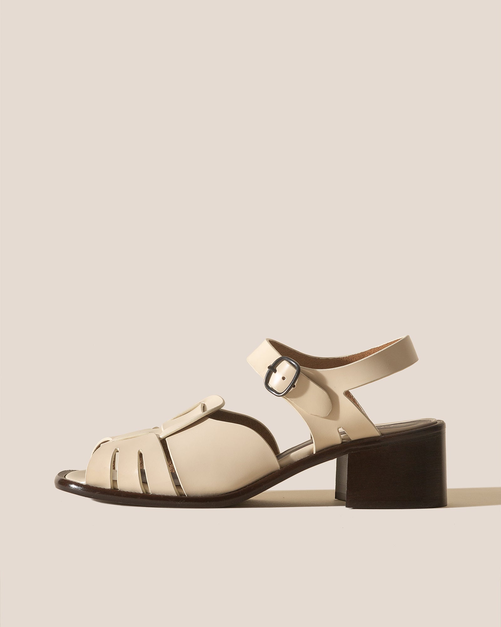 ANCORA SQUARED HEELED - Open-Toe Fisherman Sandal | Hereu for sale