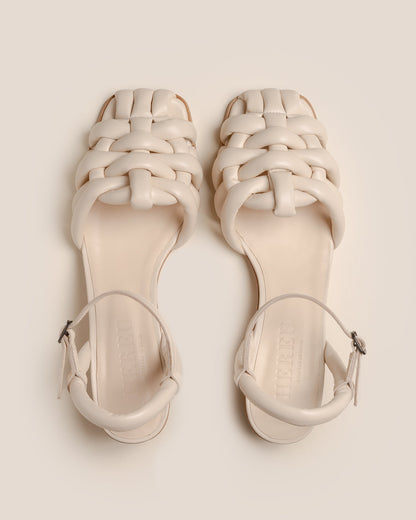 CABERSA HEELED - Padded Fisherman Sandal | Hereu discount