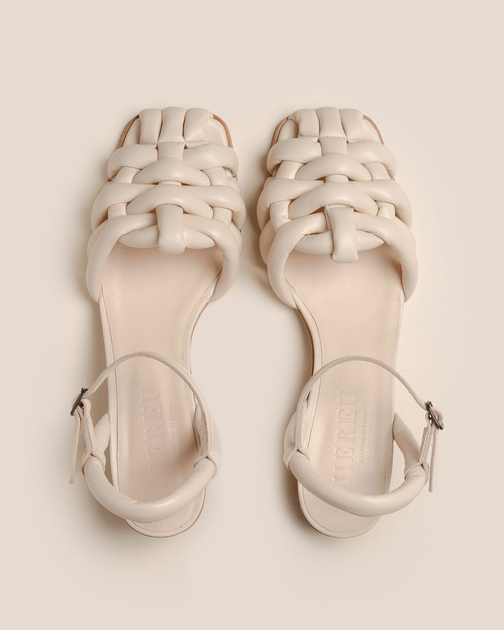CABERSA HEELED - Padded Fisherman Sandal | Hereu discount